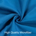 thumbnail image 2 of Queen 3-Piece Duvet Cover Set with 2 Pillow Shams, Brushed Microfiber, Easy Snap Zipper & Corner Ties, Royal Blue, Ntbay | Comforter Not Included, 2 of 6