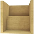 thumbnail image 4 of 12"W x 12"D x 12"H Wide Chapel Hill Rough Cedar Woodgrain TimberThane Corbel, Primed Tan, 4 of 6