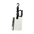 thumbnail image 4 of S SERENABLE Diving Writing Board with Clip and Pencil High Visibility Underwater Notepad black, 4 of 9