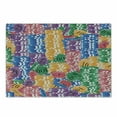thumbnail image 1 of Casino Cutting Board, Stacks of Colored Casino Chips Betting Luck Leisure Repetition Illustration Print, Decorative Tempered Glass Cutting and Serving Board, Small Size, Multicolor, by Ambesonne, 1 of 1