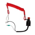 thumbnail image 1 of Interruptor de parada de motor fueraborda marino, luz impermeable, interruptor de apagado de emergencia del motor ABS para T4 6E0‑82575‑00, 1 of 12