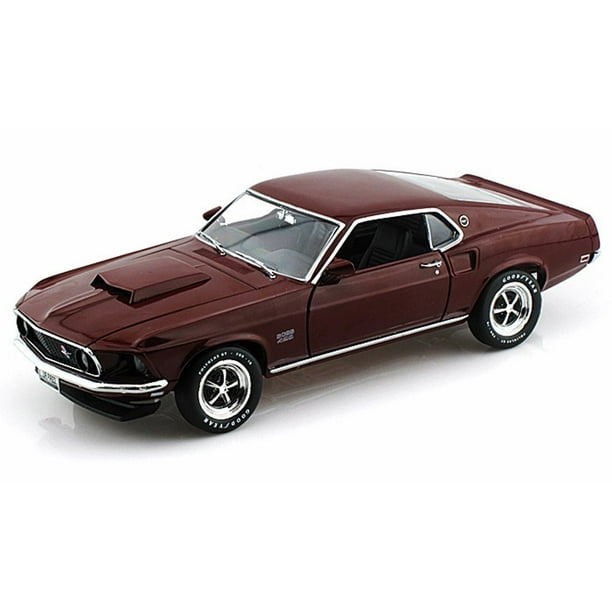 1969 Ford Mustang Boss 429, Maroon Auto World ERTL AMM1006 1/18