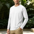 thumbnail image 5 of Linfrsh Men’s Shirts Mens Long Sleeve Tee Shirts Stretch Crew Neck Tee Shirts Casual T Shirts for Men, 5 of 5