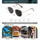 thumbnail image 5 of Gafas de sol cuadradas polarizadas UV400 KALIYADI para mujeres y hombres, 5 of 6