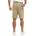thumbnail image 5 of Domzle Men's Classic Fit Golf Shorts with Pockets Stretch Dress & Casual Business Quick-Dry, Lightweight Comfort Fit Khaki XL, 5 of 5