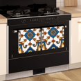 thumbnail image 2 of 4 Pcs Funny Kitchen Towels,Blue and Beige Modern Art Geometric Microfiber Dish Towels,Kitchen Tea Towels,Kitchen Towel Set (18" X 26"), 2 of 3