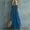 *Navy, variant on ClodeEU Women's V Neck Spaghetti Strap Tiered Maxi Dress,Boho Beach Vacation Swing Dress Beige,Women's Plus L