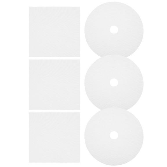 FUEENIRVA Silicone Food Dehydrator Mats 6-Pack 12.6 x 12.6 Inches Non-Stick Reusable Pads for Fruits and Meats