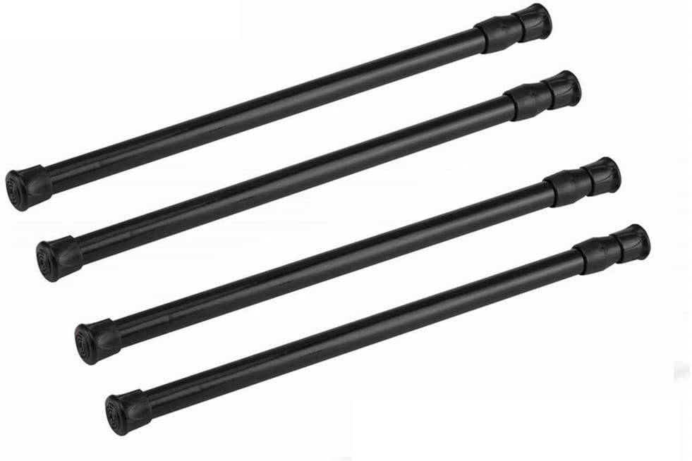 Tension Curtain Rod Spring Tension Rod for Windows or Shower, 21.635