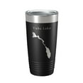 thumbnail image 1 of Yuba Lake Sevier Bridge Reservoir Map Tumbler Travel Mug Insulated Laser Engraved Coffee Cup Utah 20 oz Black, 1 of 5