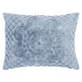 thumbnail image 2 of Better Trends BSTRDOBL Double & Full Trevor Bedspread Set - Blue, 2 of 3