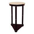 thumbnail image 2 of Table d'Appoint en Bois de 26,5 Po de Hauteur, de Forme Ronde avec Finition Cerise, 2 of 2