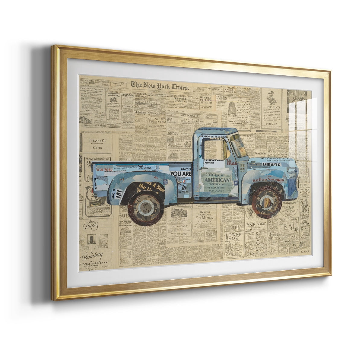 Georgeâ€™s â€™53 Ford Premium Framed Print - Ready to Hang