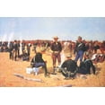 thumbnail image 2 of Remington, Frederic 14x11 Black Ornate Wood Framed with Double Matting Museum Art Print Titled - A Cavalrymans Breakfast On The Plains, 2 of 4