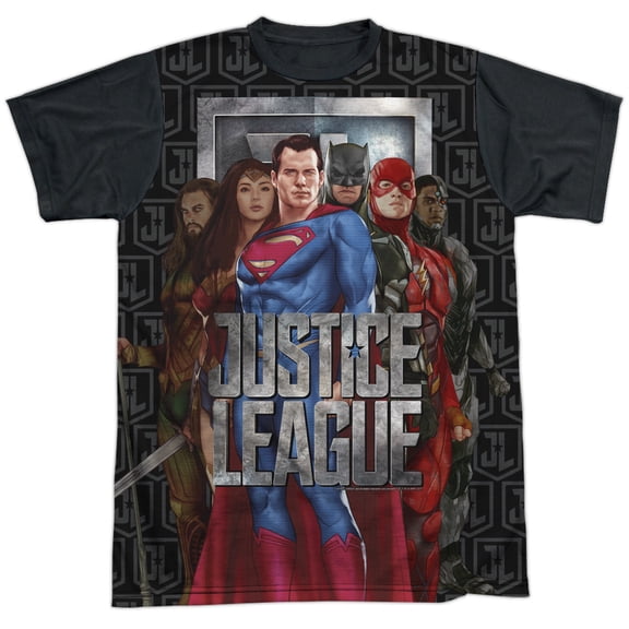 Justice League Movie The League, Unisex Adult Halloween Costume Sublimated T Shirt