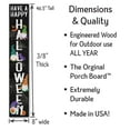 thumbnail image 3 of My Word! Have A Happy Halloween Gnomes Porch Board Welcome Sign & Porch Leaner for Front Porch Deck Patio or Wall - Indoor Outdoor Farmhouse Rustic Vertical Home Decor 8"x46.5", 3 of 5