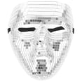 thumbnail image 1 of GAXIRE Máscara de Halloween, máscara de bola de discoteca, espejo, máscara de cosplay, accesorio de fotografía para fiesta, 1 of 5