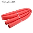 thumbnail image 2 of Uxcell NBR Foam Tubing for Handle Grip Support Pipe Insulation 22mm x 29mm Red, 2 of 6