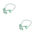thumbnail image 4 of Auricular Recargable Compatible con Bluetooth Gancho para la oreja Auricular estéreo Entrenamiento Cancelación de ruido Auricular portátil con Type2 NO2 Kearding, 4 of 6