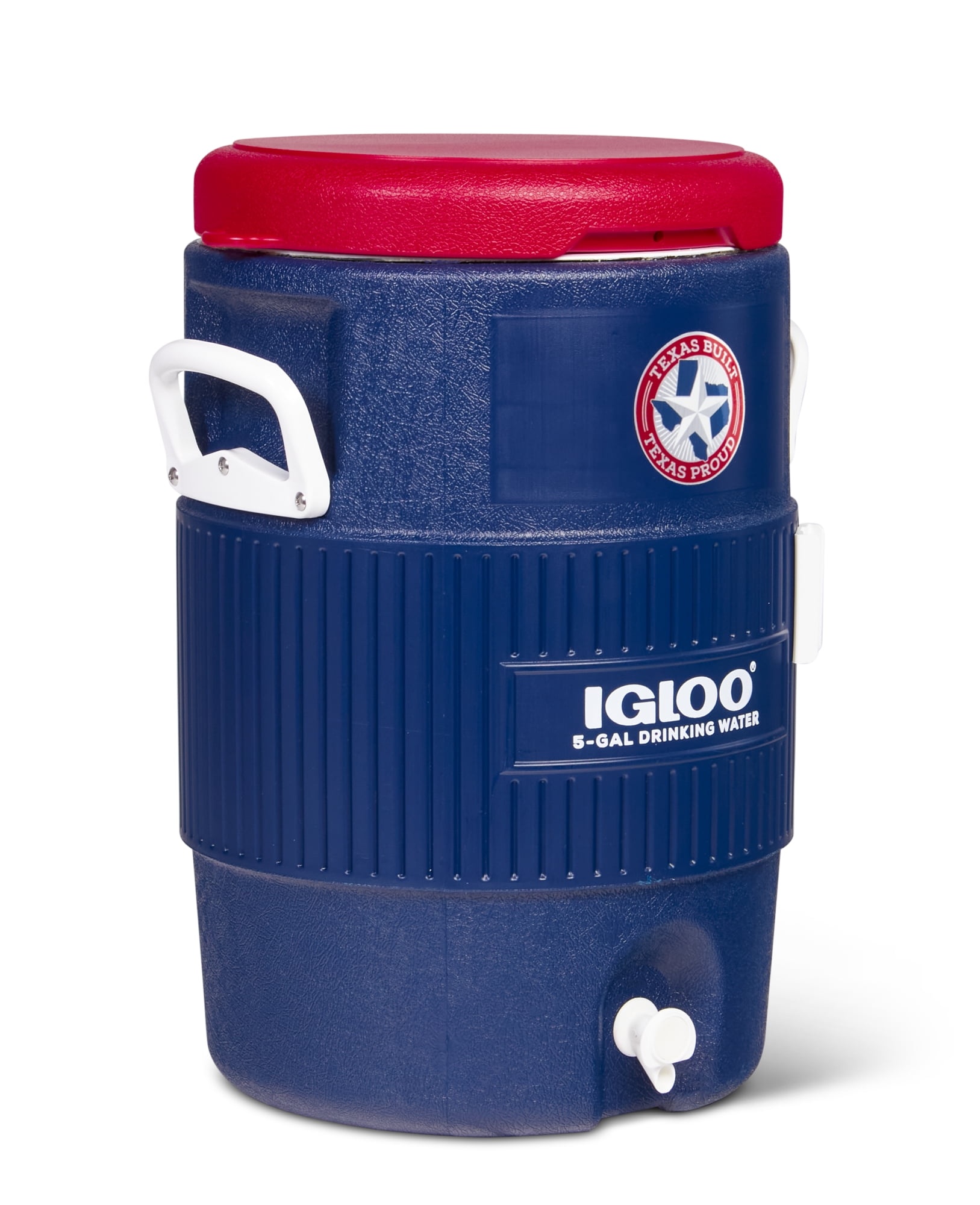 Igloo 5 Gallon Heavy-Duty Polyethylene Beverage Cooler Jug - Orange (18.9 LT capacity)