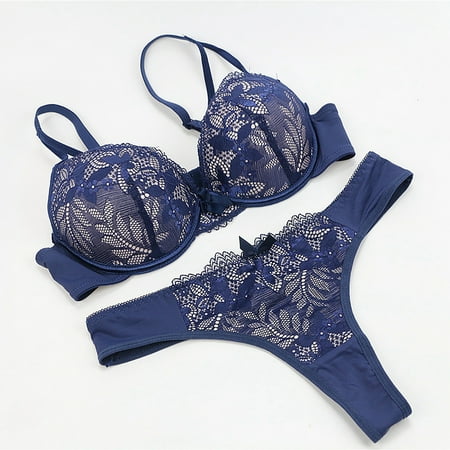 

Tagold Womens Plus Size Sexy lingerie Women s Lingerie Set Sexy Lace Bra And Panties Summer Thin Lingerie Set