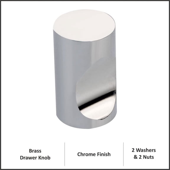 Round Thumb Drawer & Cabinet Knobs Pack of 12