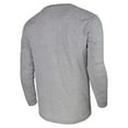 thumbnail image 3 of Unisex Heather Gray Chicago Bulls Loge Long Sleeve T-Shirt, 3 of 3