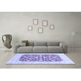 thumbnail image 3 of Ahgly Company Indoor Rectangle Abstract Blue Modern Area Rugs, 8' x 12', 3 of 4
