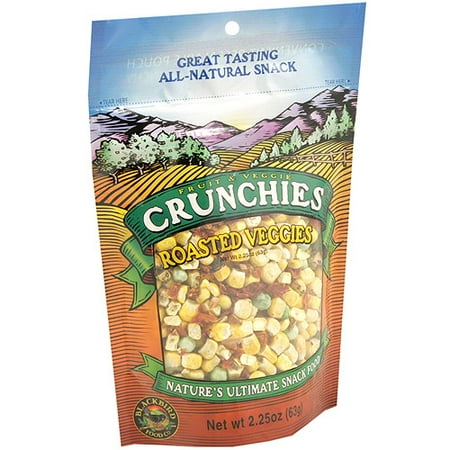 Crunchies Freeze Dried Roasted Veggies, 2.25 oz (Pack of 6)