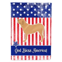 Carolines Treasures BB3379GF USA Patriotic Fila Brasileiro Flag Garden Size  Small multicolor