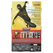 Marvel Legends Series Black & Gold Suit Spider-Man Collectible Action Figure