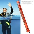 Dive Flag Inflatable Marker Buoy Stays Safe and Visible Underwater ...