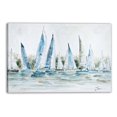 thumbnail image 3 of Water Color art "Tranquility" oil painting prints Wall Art for living room, bedroom, Bar - Wrapped Canvas Prints, 3 of 5