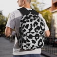 thumbnail image 5 of Yield Similar To Leopard Print Print Backpack for Women Men, Lightweight Casual Travel Daypack, Classic Basic College Backpack, Middle School Bag, 5 of 5