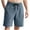 Navy, variant on Havenre Mens Athletic Shorts Running Gym Shorts Lightweight Casual Drawstring Elastic Shorts Stretch Summer Shorts with Pockets Gray XXL
