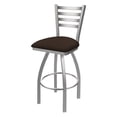 thumbnail image 2 of Holland Bar Stool Co Jackie 30 in. Ladder Back Swivel Bar Stool with Faux Leather Seat, 2 of 2