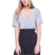 thumbnail image 1 of Free People - Camiseta bÃ¡sica Ronnie para mujer, gris, mediana Free People Camiseta bÃ¡sica, 1 of 1