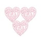thumbnail image 2 of Fiudx Adornos de Corazón para San Valentín, Decoración Romántica de Madera para Árbol, Juego de 10, Perfectos para Parejas y Familias, Recuerdo Especial para Celebraciones, Tamaño 8 X 8 Cm., 2 of 6