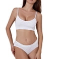 thumbnail image 4 of Everyday Bras for Women Wickers Underwear Mens Lace Underwear Set for Women Men Underwear Lace Bra Set Underwire Womens Lace Underwear Set Applique Lace Underwire Lingerie Set Womens Sexy White L, 4 of 9