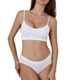 thumbnail image 2 of Conjunto de lencería sin costuras de 2 piezas con cuello en U para mujer: sujetador halter de cintura alta y braguitas, nailon/spandex, ropa de dormir/noche sexy, 2 of 2