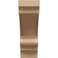 thumbnail image 2 of 8"W x 16"D x 24"H Classic Diane Rough Cedar Woodgrain TimberThane Corbel, Primed Tan, 2 of 6