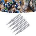 thumbnail image 1 of Iron 5Pcs Soldering Iron Tips BGA Station Tool Copper Internal Heating Electric Welding Head Kit900MT1.6D, 1 of 7