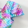 thumbnail image 4 of Girl Swimsuit Ruffle Cute Tops Girls Bathing Suit Beach Pool Swimwear Cover Up Dresses Tankini Set with Skirt Girls Swimsuits Size 10-12 Birthday Party, 4 of 7