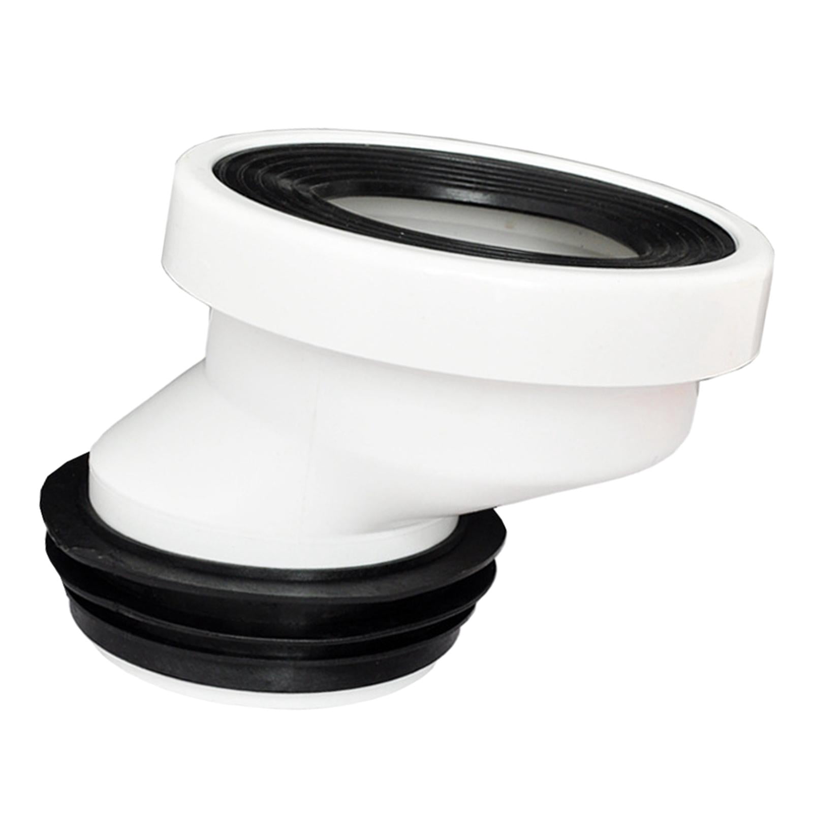 Bathroom Plumbing 10cm Offset Toilet Flange - Full Flush Extension For ...
