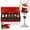 #D, variant on Christmas Wine Glasses, Christmas Wine Glass Collection Gift Box Set