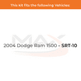 thumbnail image 2 of Max Advanced Brakes - Brake Kit for 2004 Dodge Ram 1500 SRT-10 Front Replacement Cross Drilled Disc Brake Rotors and Ceramic Brake Pads, 2 of 9