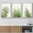 thumbnail image 2 of wall26 Framed Canvas Print Wall Art Set Tropical Island Jungle Plant Collage Nature Floral Digital Art Modern Art Rustic Botanical Relax/Calm for Living Room, Bedroom, Office - 16"x24"x3 WH, 2 of 5