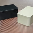 thumbnail image 2 of Becaristey Exquisite And Practical Square Tea Box Any Occasion Empty Rectangular Metal Storage Tins Metal Box Silver, 2 of 6