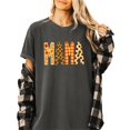 thumbnail image 3 of Fall Mama Nana Gigi Grandma Shirt for Women Floral Leopard, Mama - Pepper Shirt, M, 3 of 8