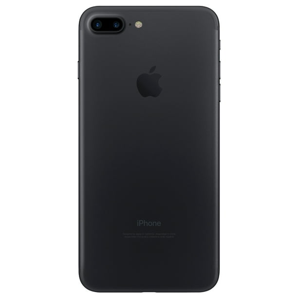 Restored Apple iPhone 7 Plus, 128 GB, Black - Fully Unlocked - GSM 